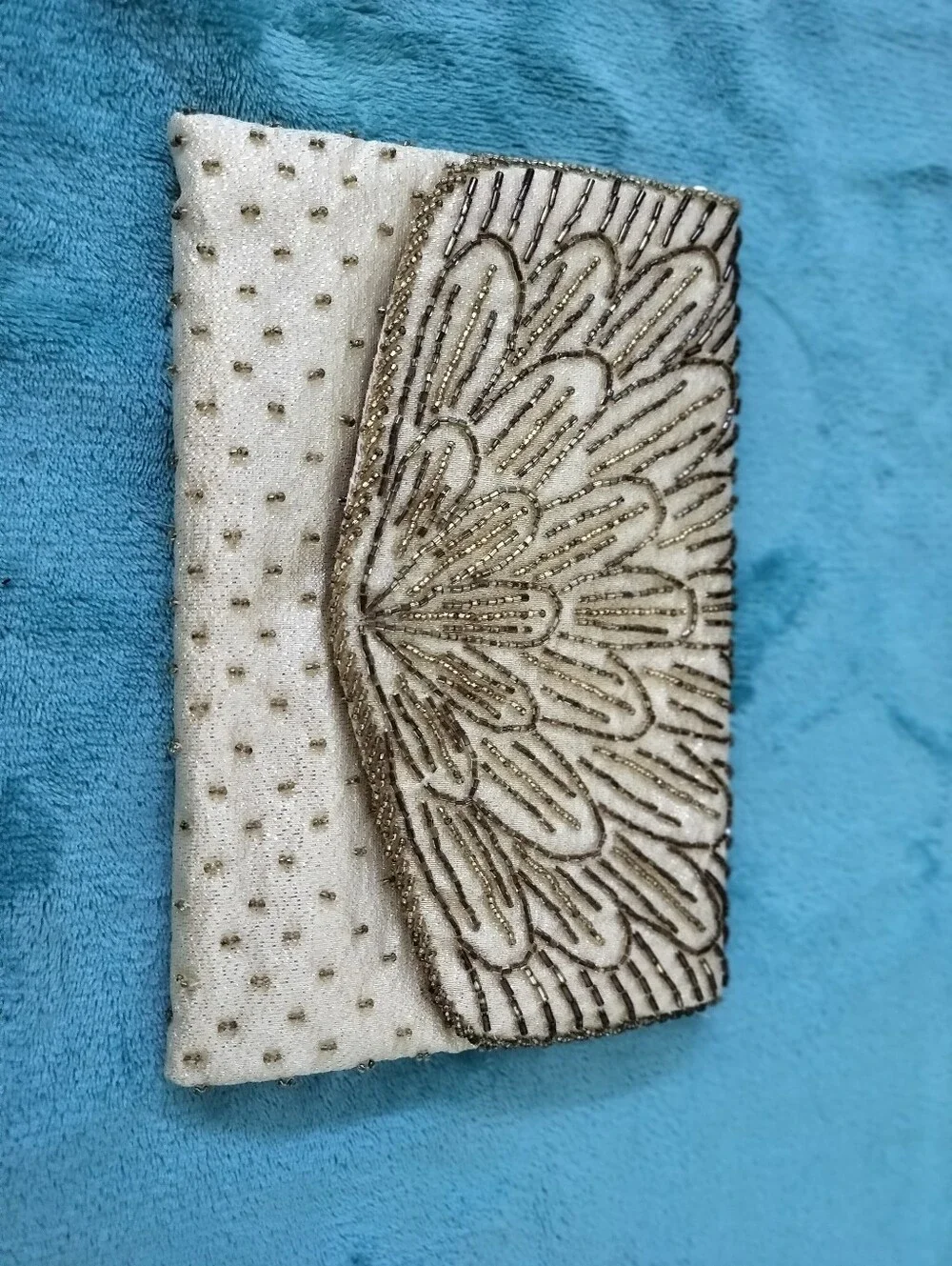 Vintage La Regale Hand-Beaded Art Deco